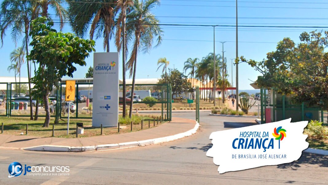 Vagas de emprego: Inscrições para estágio no Hospital da Criança DF