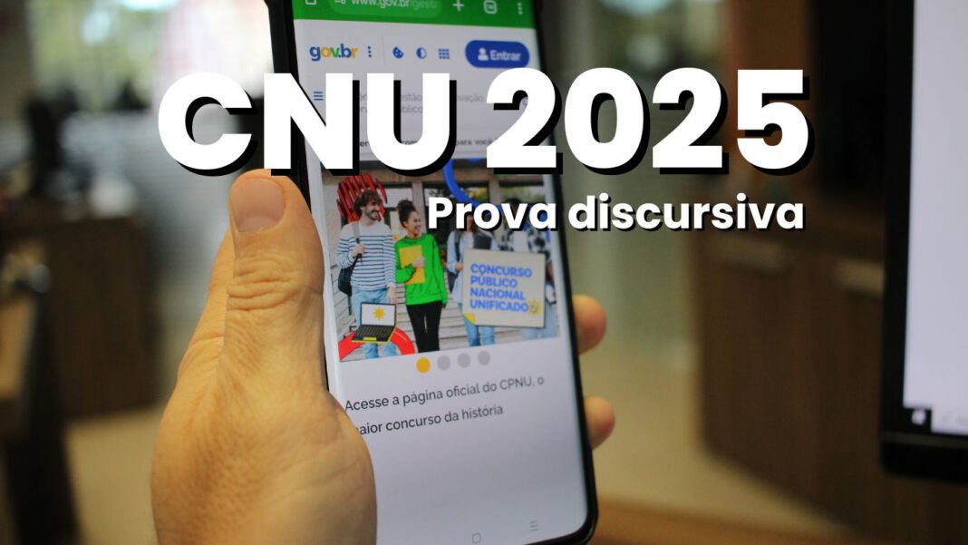 CNU 2025: Locais da prova discursiva saem hoje, 1º CNU 2025: Locais da prova discursiva saem hoje, 1º