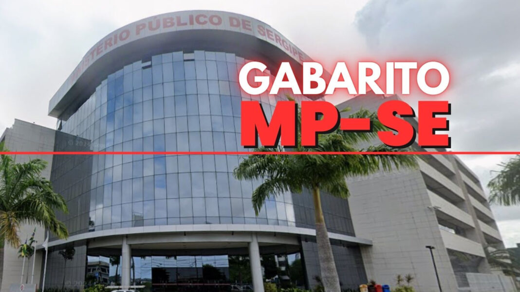 Gabarito e resultado MP-SE 2026: próximas datas