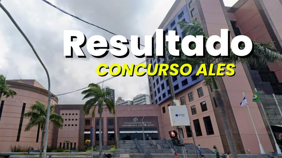 Resultado do concurso ALES sai amanhã, 16/01
