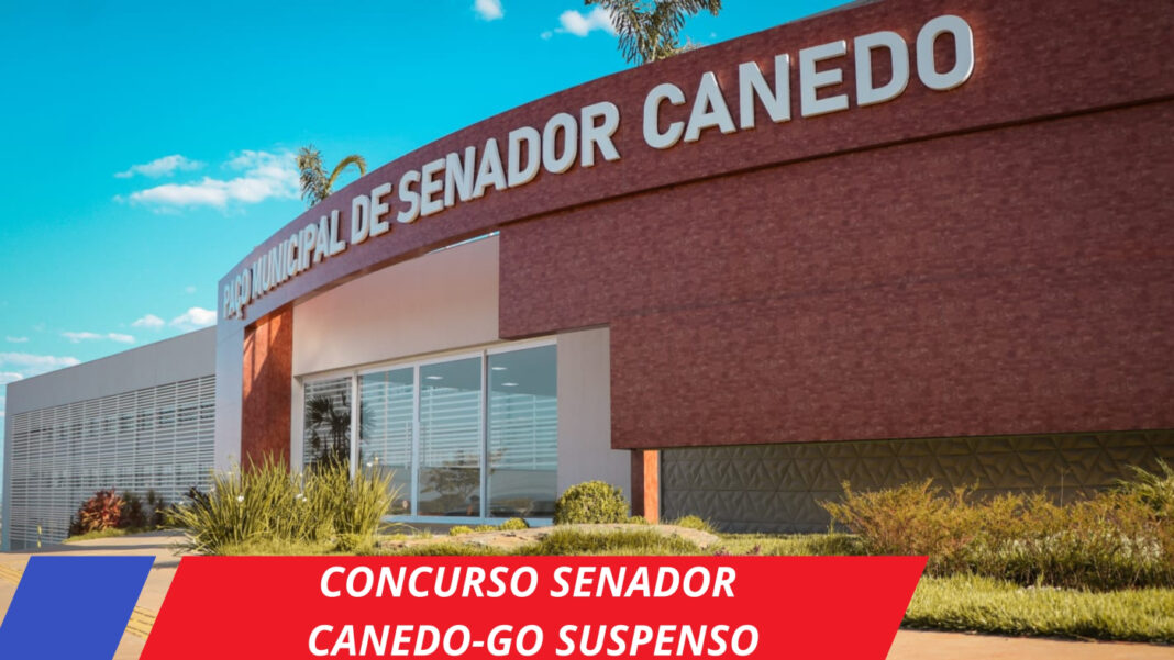 Concurso de Senador Canedo-GO segue suspenso para domingo Concurso de Senador Canedo-GO segue suspenso para domingo