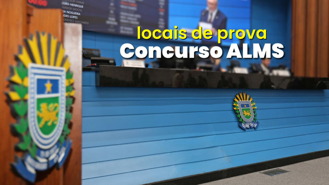 Concurso ALMS: saiba como consultar local de prova