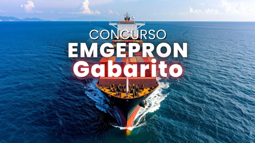 Gabarito EMGEPRON 2026: respostas e resultado Gabarito EMGEPRON 2026: respostas e resultado