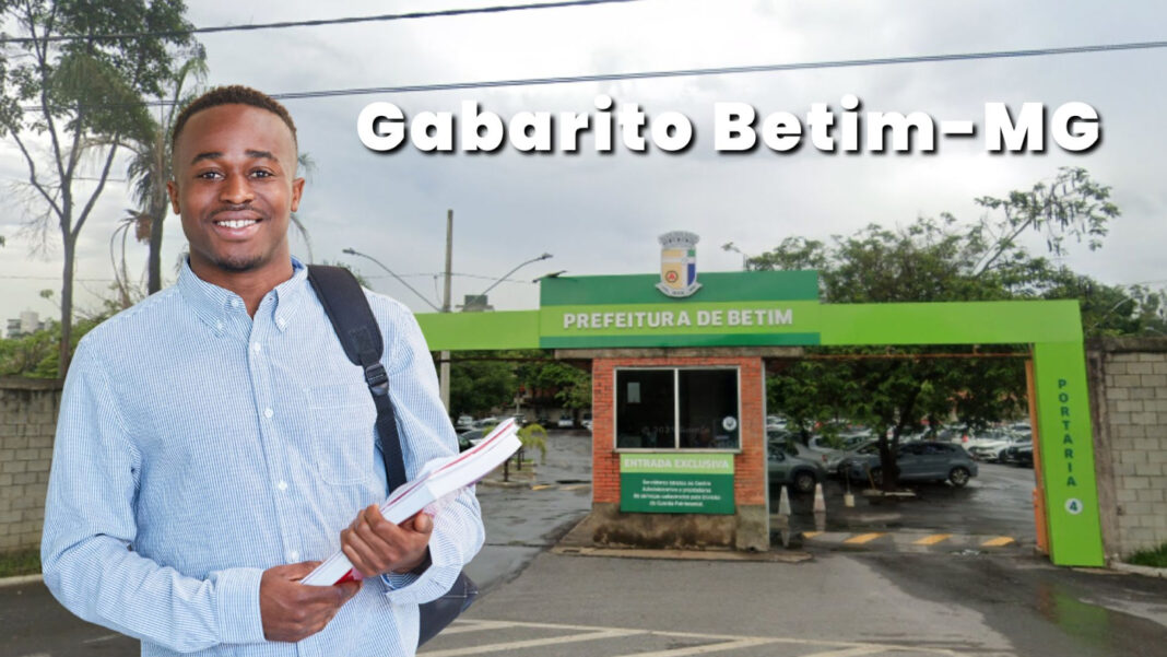Gabarito Betim-MG 2026 sai hoje pelo IBGP Gabarito Betim-MG 2026 sai hoje pelo IBGP