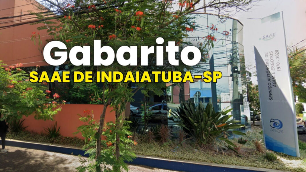 Gabarito SAAE Indaiatuba 2026 sai pela Consulplan; veja como consultar Gabarito SAAE Indaiatuba 2026 sai pela Consulplan; veja como consultar