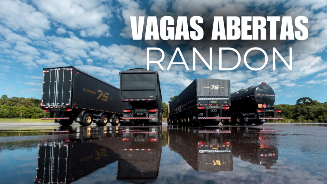 Randon abre 165 vagas em março; saiba como se inscrever Randon abre 165 vagas em março; saiba como se inscrever