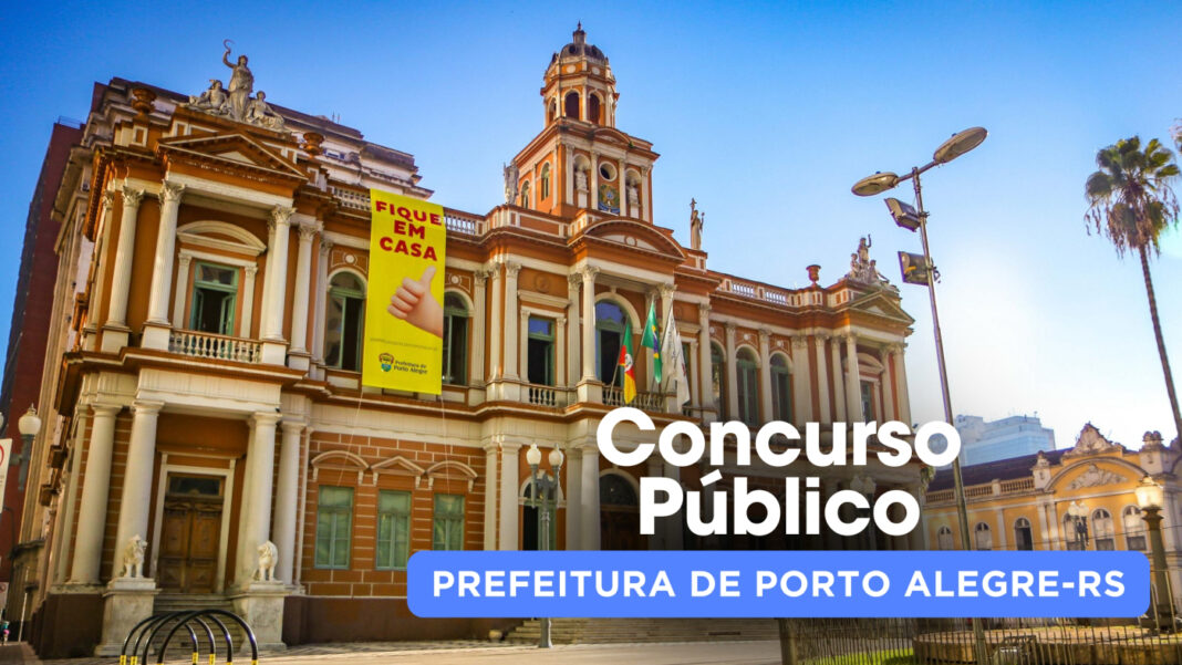 Concurso Porto Alegre 2026: vagas de até R$ 9 mil na saúde