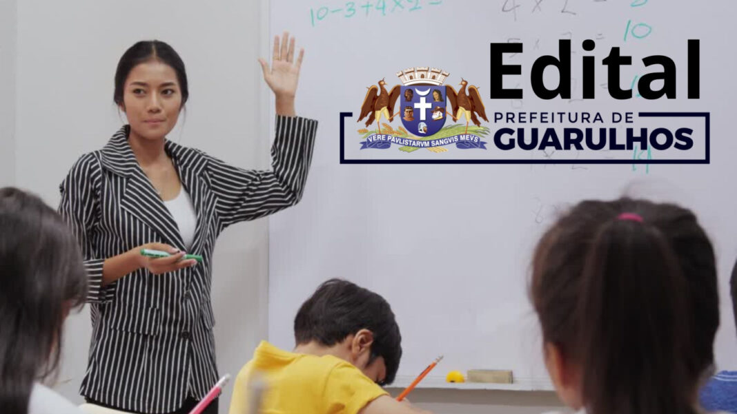 Edital Guarulhos 2026: 1.126 vagas para Apoio Escolar