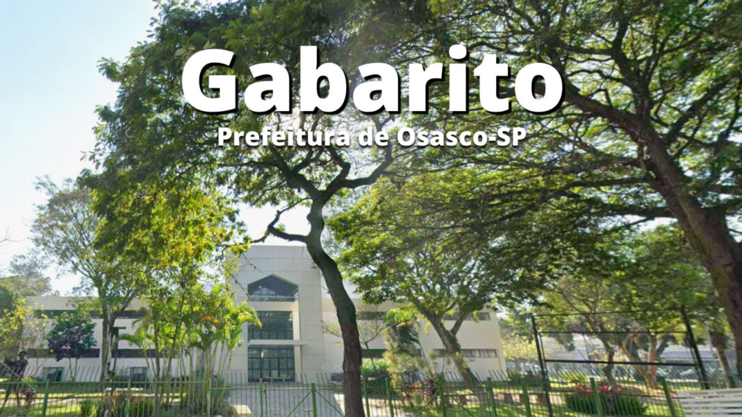 Concurso Osasco 2026: gabarito e resultado