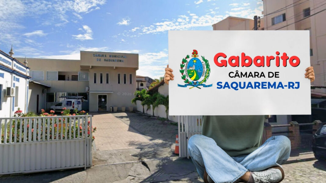 Gabarito Câmara Saquarema 2026: resultado e datas