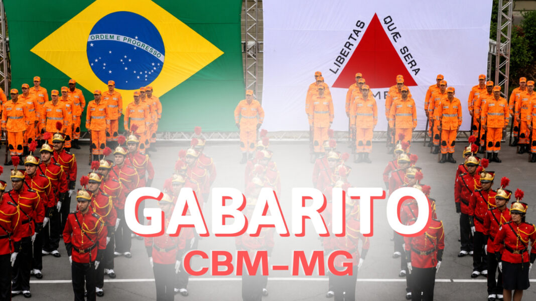 Gabarito CBM-MG 2026: datas, concorrência e requisitos Gabarito CBM-MG 2026: datas, concorrência e requisitos