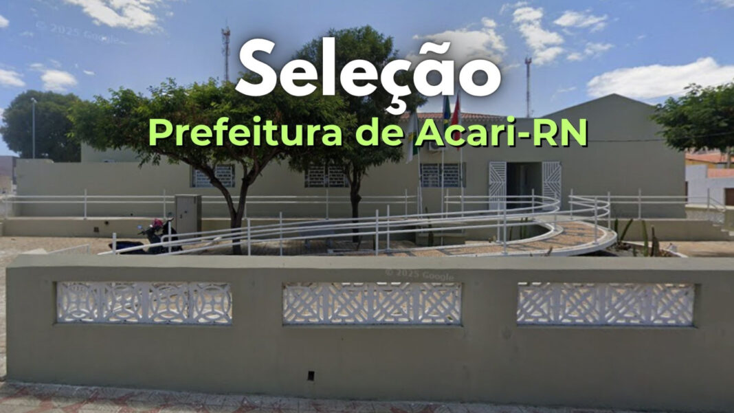 Edital do concurso de Acari (RN) oferece três cargos na educação Edital do concurso de Acari (RN) oferece três cargos na educação