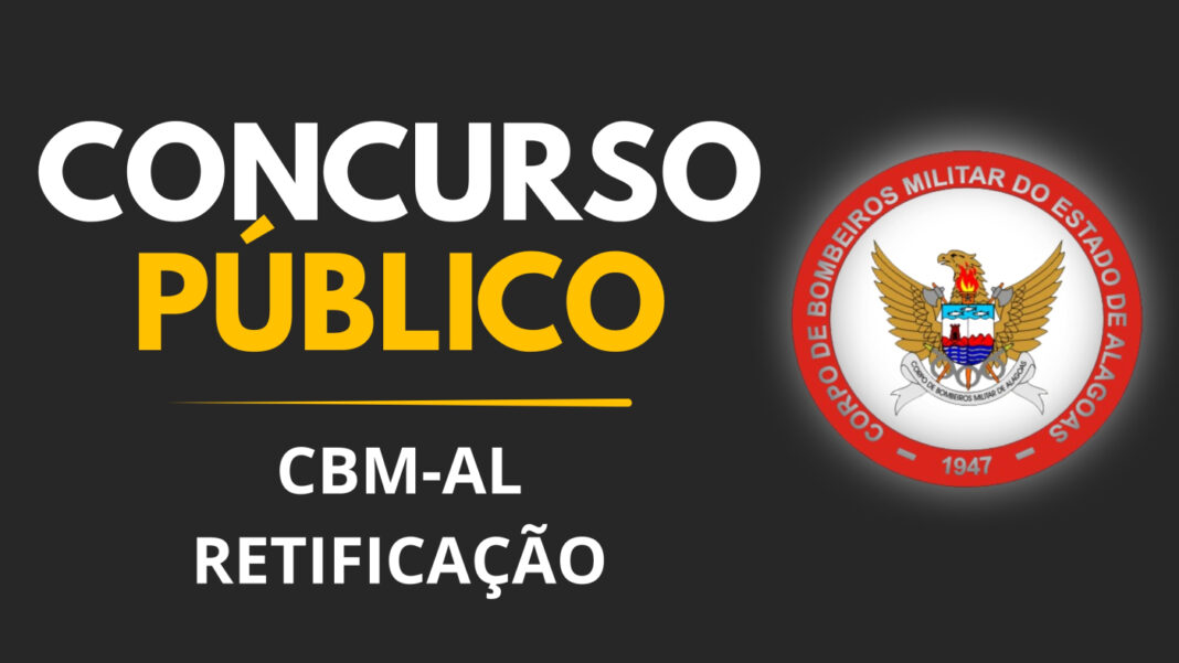 Concurso Bombeiros AL: PGE confirma retificação e vagas para PCD