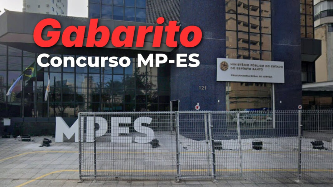 Gabarito do MP-ES 2026: veja a data prevista de divulgação Gabarito do MP-ES 2026: veja a data prevista de divulgação