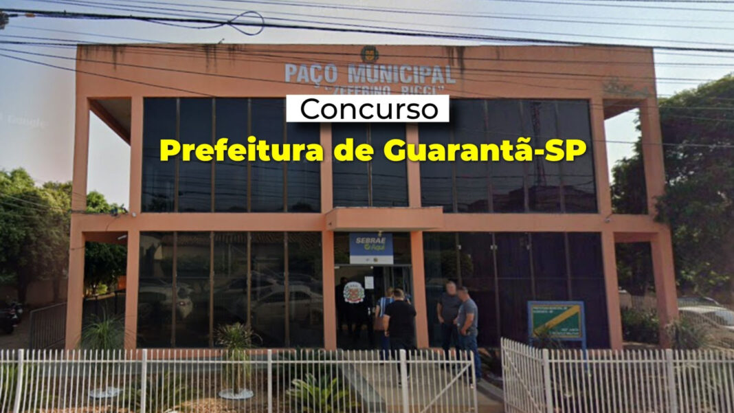 Concurso Guarantã 2026 oferece salários de até R$ 5,5 mil Concurso Guarantã 2026 oferece salários de até R$ 5,5 mil