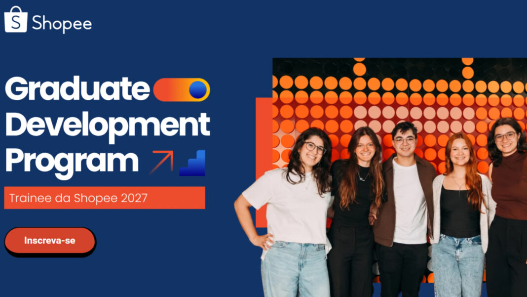 Trainee Shopee 2027: inscrições abertas até 4 de setembro