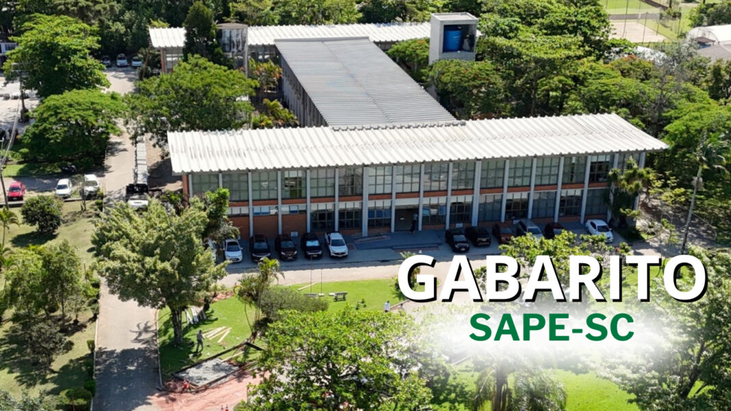 Gabarito SAPESC 2026 pela Fepese; veja respostas