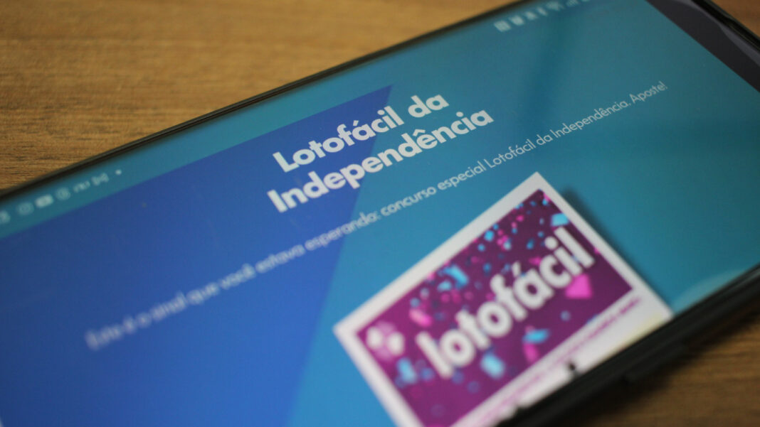 Como sacar prêmio da Lotofácil da Independência 2026