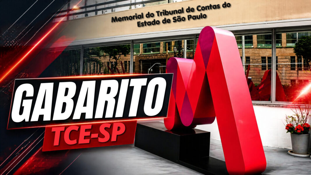 Gabarito TCE-SP 2026: Vunesp divulga resultado
